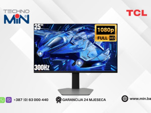 Gaming Monitor TCL 25G64 24.5" QD-Mini LED FHD, 300Hz, 1ms
