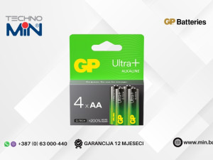 GP Ultra Plus Alkaline AA LR6-SB4 GPPCA15AU7