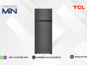 TCL RF207TSE1 kombinovani frižider 207L 144cm, Dark Silver