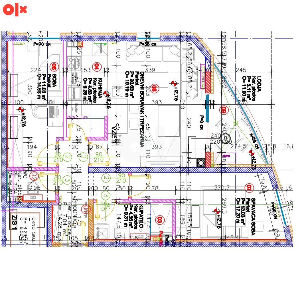 Stan Tuzla 69.32m2 2