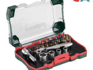 Metabo Set Bitova i Nasadnih Ključeva + Račna 26-djelni SP