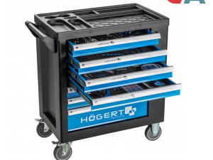 Hoegert SET Kolica Za Alat Sa 7 Ladica i 544 Komada Pribora HT7G0