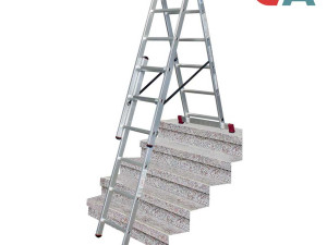 Krause Merdevine Ljestve CORDA Trodijelne 3x9 Gazista