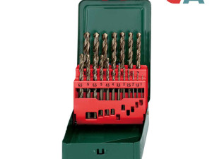 Metabo Garnitura Svrdala Za Metal HSS-Co, 1-10mm / 19 Dijelna U M