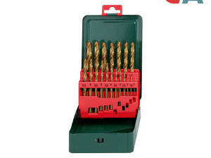 Metabo Garnitura Svrdala Za Metal HSS-TiN, 1-10mm / 19 dijelna u