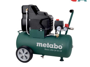 Metabo Kompresor Klipni BASIC 250-24 W OF / 24 lit. Bezuljni