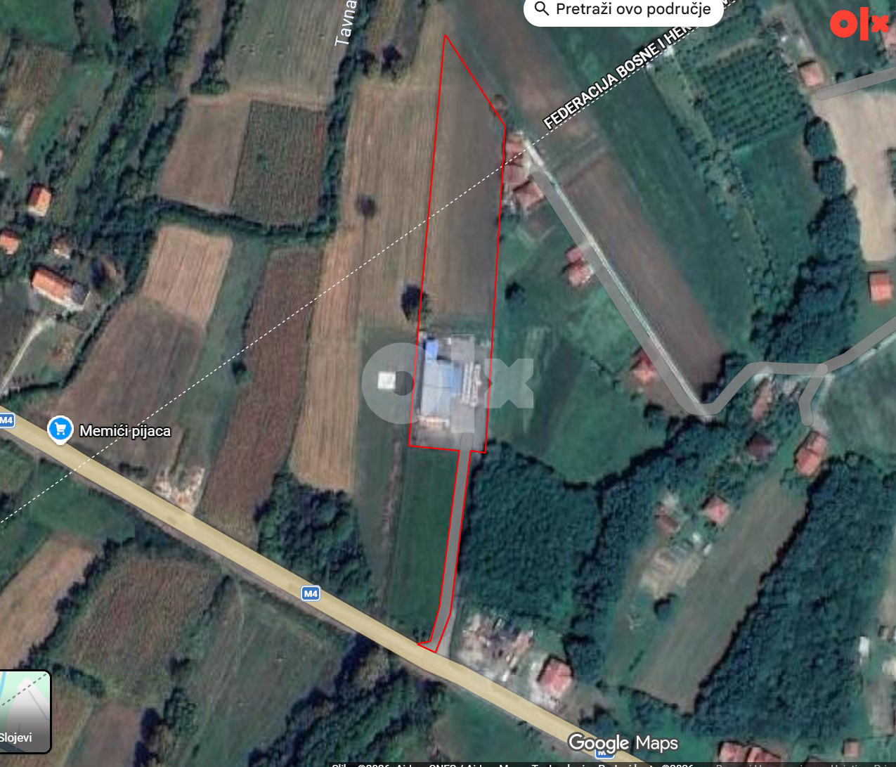 Poslovni objekt  450m2 sa zemljištem Kalesija 3