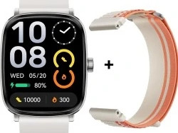 Pametni sat smart watch Haylou RS5 silver + narukvica