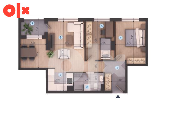 Stan Banja Luka 56m2 3