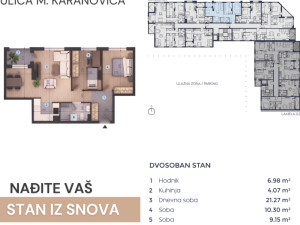 Stan Banja Luka 56m2