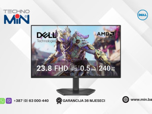Gaming Monitor Dell SE2426HG 23.8" Fast IPS Full HD, 240Hz, 0.5ms