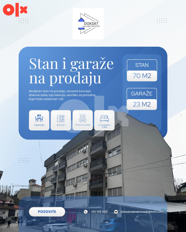 Stan Gradačac 70m2