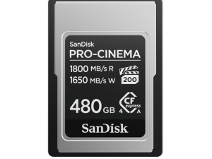 SanDisk PRO-CINEMA CFexpress  480 GB  Type A