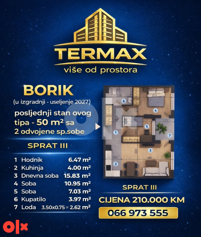 Stan BORIK BANJA LUKA u izgradnji