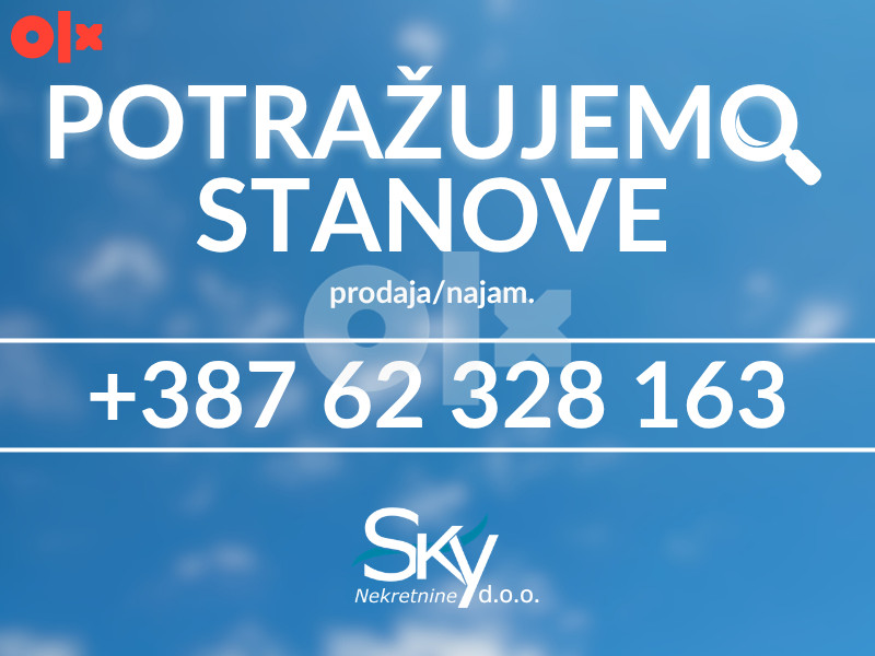 POTRAŽUJEMO NEKRETNINE I SKY