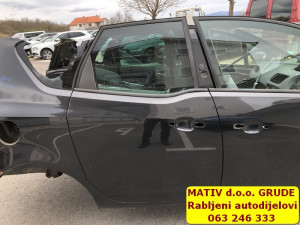 Vrata zadnja DESNA Opel Meriva B 2012
