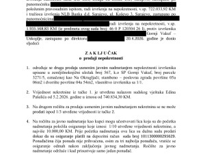 Stambeno-poslovni objekat-Gornji Vakuf-Uskoplje