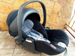 AUTOSJEDALICA ZA BEBE 0-13 KG CYBEX CLOUD Q  PLATINUM+Lezeci pol.