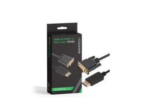 Kabal Gigatech Display Port na VGA 2m, Full HD