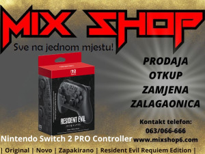 Nintendo Switch 2 PRO Controller Resident Evil Wireless Joystick