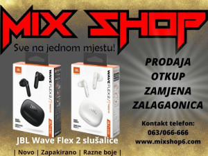 JBL Wave Flex 2 TWS Bežične Wireless Bluetooth EarBuds In Ear