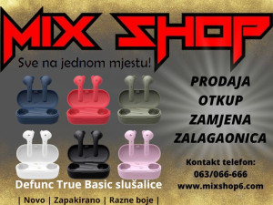 Defunc True Basic TWS Bežične Wireless Bluetooth EarBuds In Ear