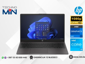 HP 250 G10 B3AA3AT - 15.6" FHD, i3-1315U, 16GB RAM, 512GB SSD