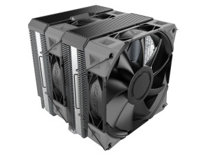 Montech NX600 CPU Cooler Black Dual-tower, 120mm Height: 132.5mm
