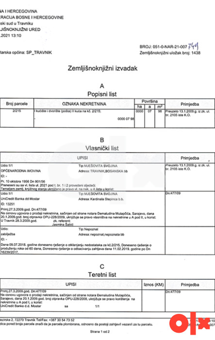 Poslovna zgrada Travnik 2