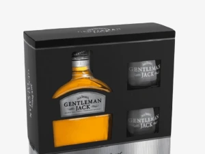 Whiskey Gentleman Jack 0,7L + 2 čaše