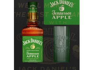 Whiskey Jack Daniel s Apple 0,7L + čaša