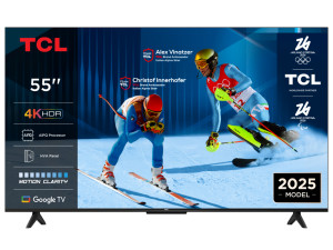 TCL 55"P61K 4K TV (55V6C)Google OS; HDR10 HVA PanelMotion...