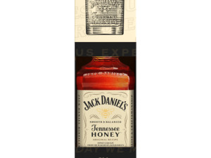 Whiskey Jack Daniel s Honey 0,7L + čaša