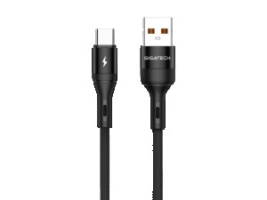 Kabal Gigatech XA411 3m, crni, USB-A na USB-C