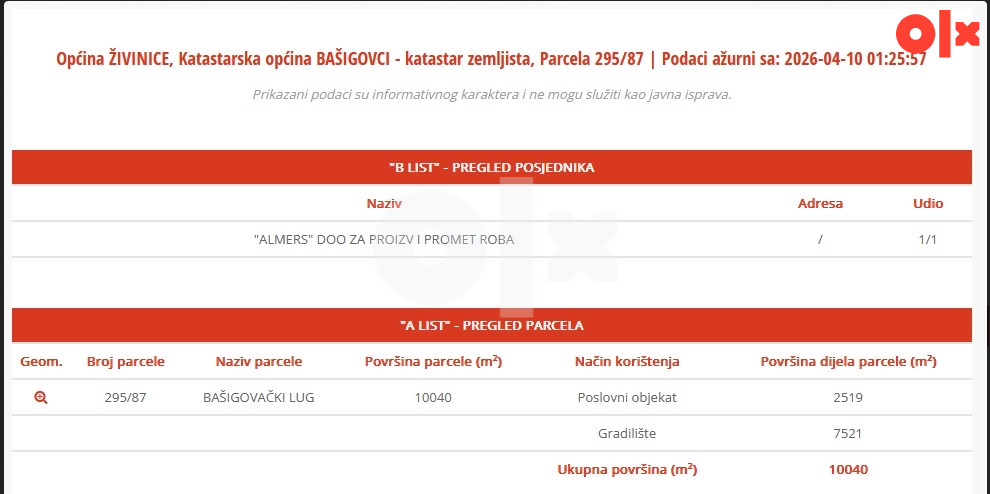 Poslovna hala Ciljuge 3