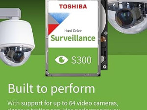 HDD Video Surveillance TOSHIBA S300 4TB SMR, 256MB, 5400RPM