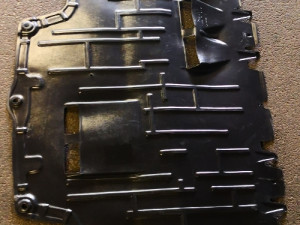 Poklopac zaštita plastika motora Audi A3 03-