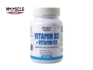 Muscle Freak Vitamin D3 + Vitamin K2