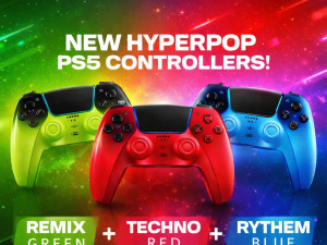 PS5 Dualsense Wireless Controller Techno Red / Blue / Green