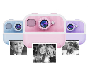 Djeciji fotoaparat aparat kamera printer djecu Ljubicasti 045330