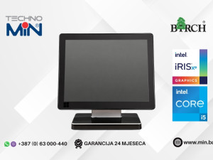 POS Terminal BIRCH AX 15" PCAP Touch i5-1235U, 8GB RAM, 128GB SSD