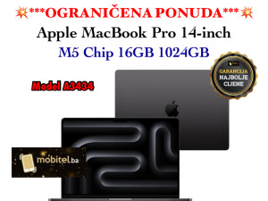 Apple MacBook Pro 14-inch M5 2025 16GB 1TB 1000GB SSD A3434