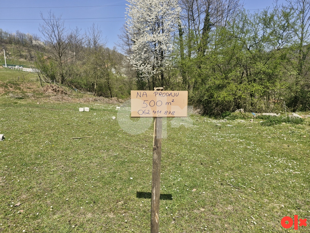 Zemljište Dubnica 500 m2