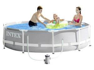 INTEX bazen Frame 366x76cm sa pumpom-metalna konstrukcija