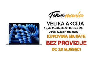 APPLE MACBOOK AIR 15-INCH M5 16GB 512GB MIDNIGHT