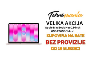 APPLE MACBOOK NEO 13-INCH A18 PRO 8GB 256GB BLUSH