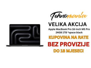 APPLE MACBOOK PRO 16-INCH M5 PRO 24GB 1TB BLACK