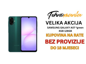 SAMSUNG GALAXY A07 4GB 128GB GREEN