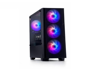 DarkFlash AIGO C195 Case4xARGB, Mesh, MicroATX280mm VGA, 240mm...