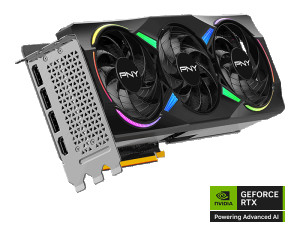 PNY RTX 5070Ti 16GB Gaming OC Triple fan, ARGB, GDDR7, 3xDP, 1...